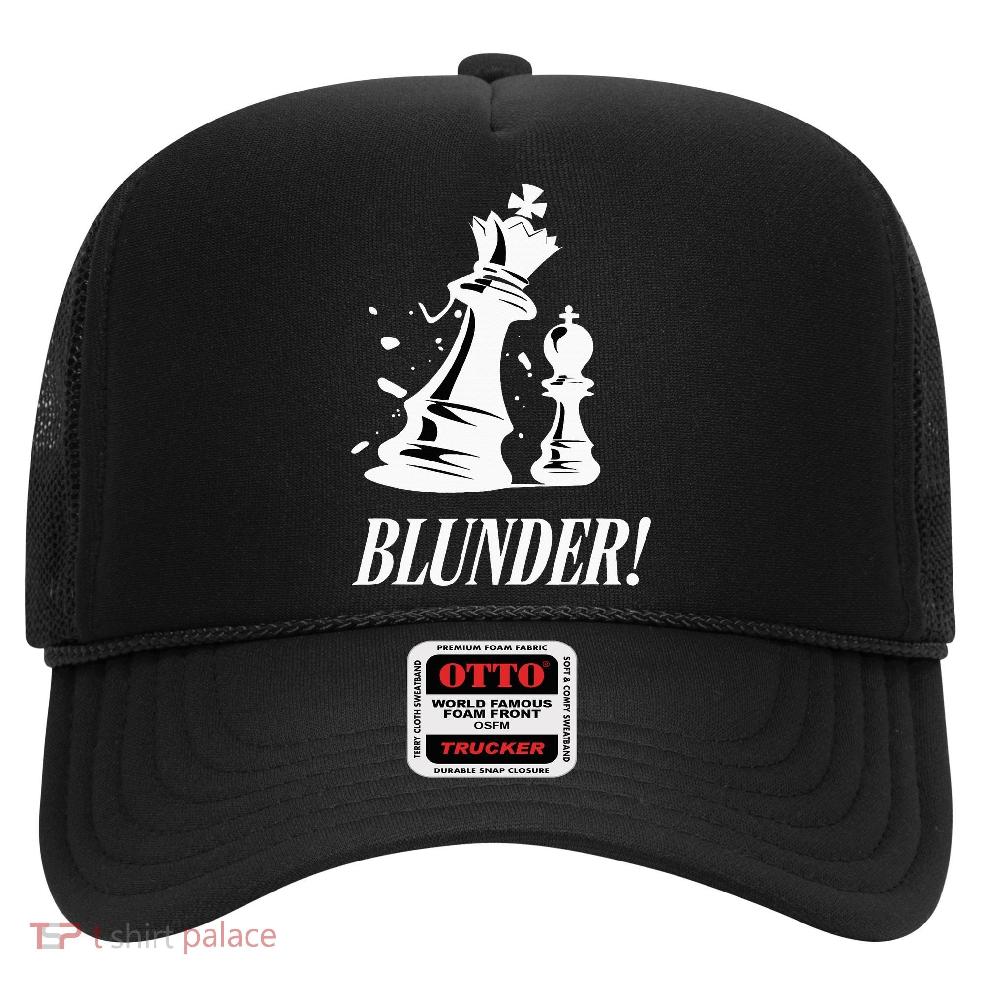 Chess Blunder Funny Player Joke Club Team Game Humor Hat