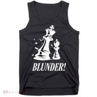 Chess Blunder Funny Player Joke Club Team Game Humor Tank Top thumb 0