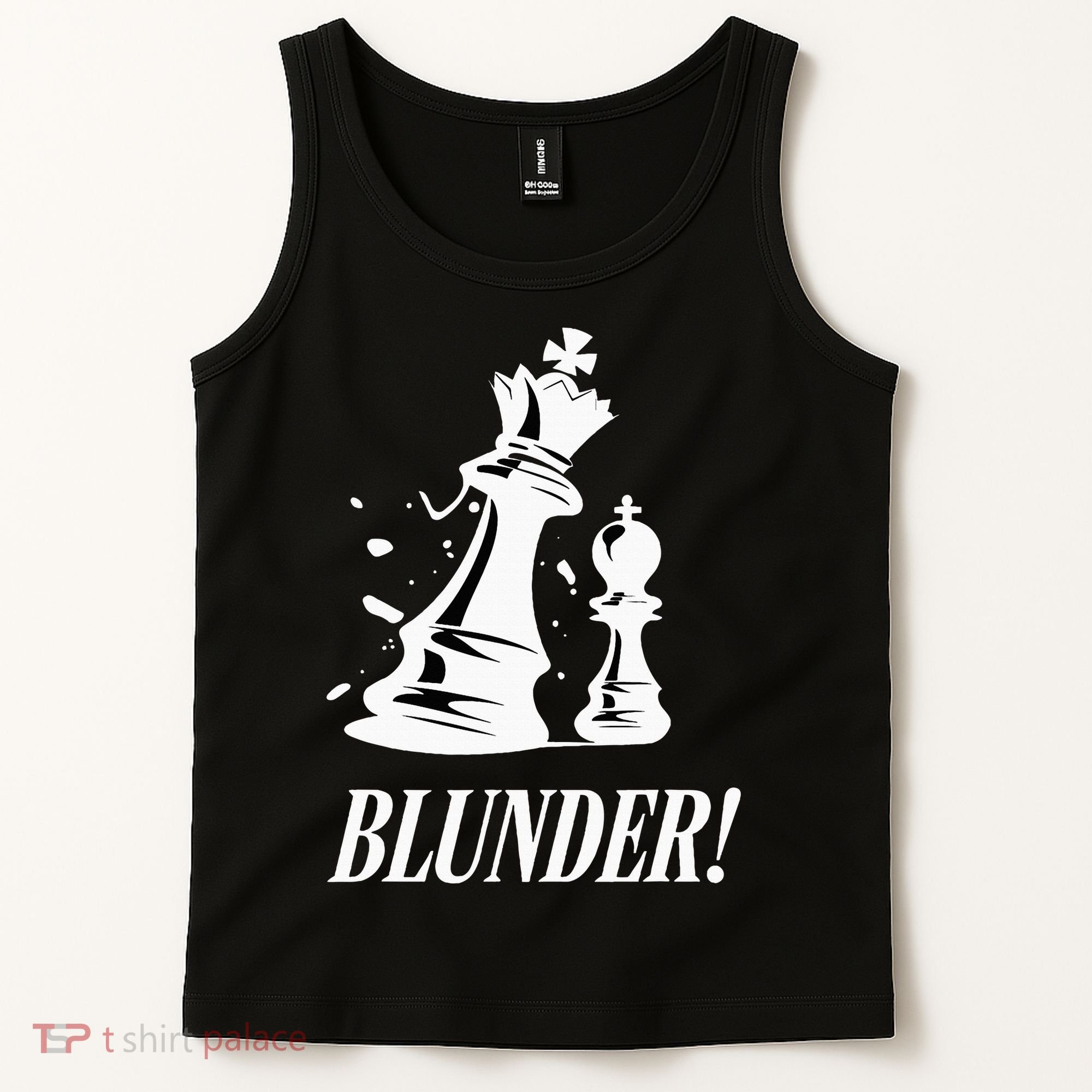 Chess Blunder Funny Player Joke Club Team Game Humor Tank Top