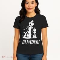 Chess Blunder Funny Player Joke Club Team Game Humor Women's T-Shirt thumb 4