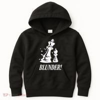 Chess Blunder Funny Player Joke Club Team Game Humor Kids Hoodie thumb 0