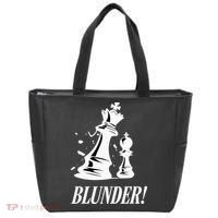 Chess Blunder Funny Player Joke Club Team Game Humor Tote Bag thumb 0