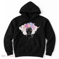 Cute Boho Flower Crown Woman Hoodie thumb 0