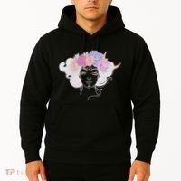 Cute Boho Flower Crown Woman Hoodie thumb 2
