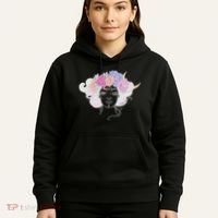 Cute Boho Flower Crown Woman Hoodie thumb 5