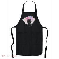 Cute Boho Flower Crown Woman Apron thumb 0
