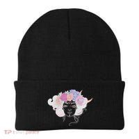 Cute Boho Flower Crown Woman Beanie thumb 0