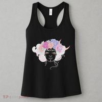 Cute Boho Flower Crown Woman Women's Tank Top thumb 3