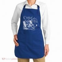 Cute But Feral Funny Raccoon Meme Love Coffee Gift Apron thumb 2