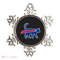 Cat Bills Funny Football Fan Ornament thumb 0