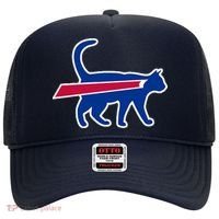 Cat Bills Funny Football Fan Hat thumb 0
