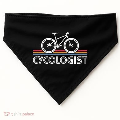Cycologist Bicycle Funny Cycling Cycologist USA-Made Doggie Bandana