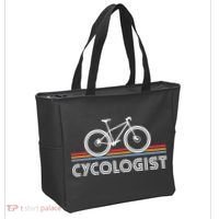 Cycologist Bicycle Funny Cycling Cycologist Tote Bag thumb 2
