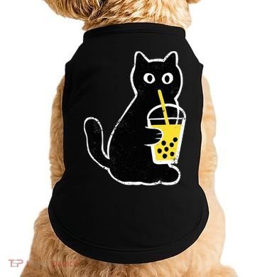 Cat Boba Funny Anime Japanese Doggie Tank