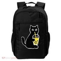 Cat Boba Funny Anime Japanese Backpack thumb 0