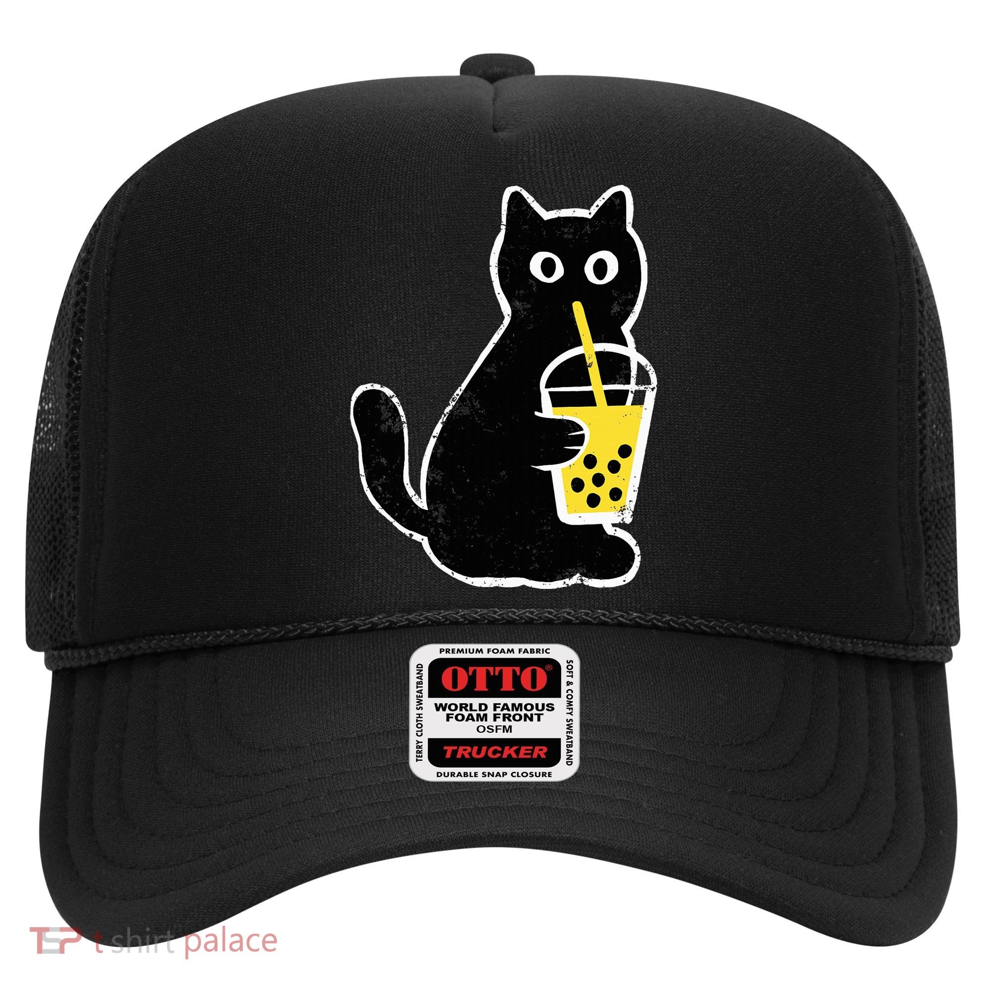 Cat Boba Funny Anime Japanese Hat