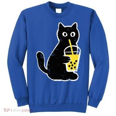 Cat Boba Funny Anime Japanese Sweatshirt