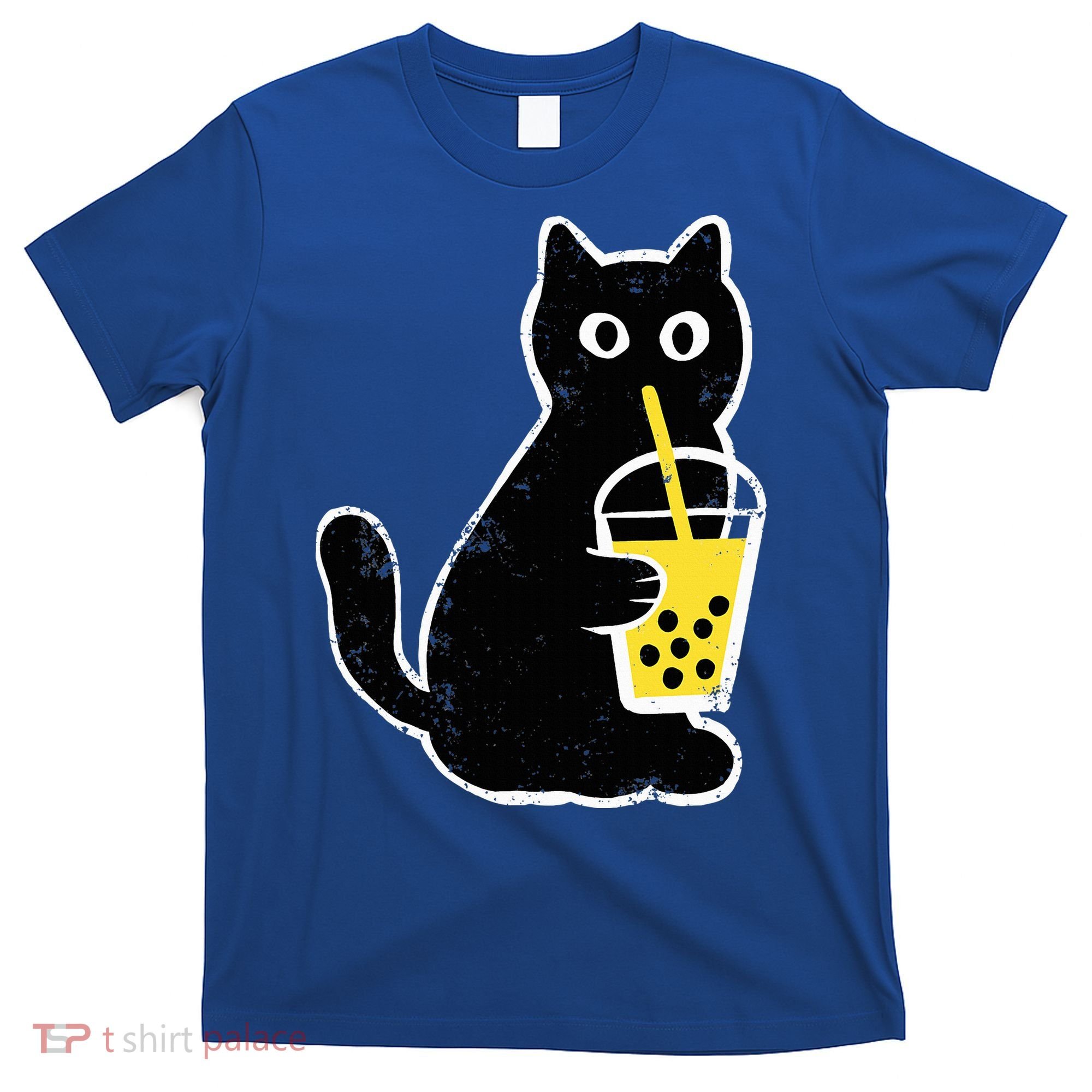 Cat Boba Funny Anime Japanese T-Shirt