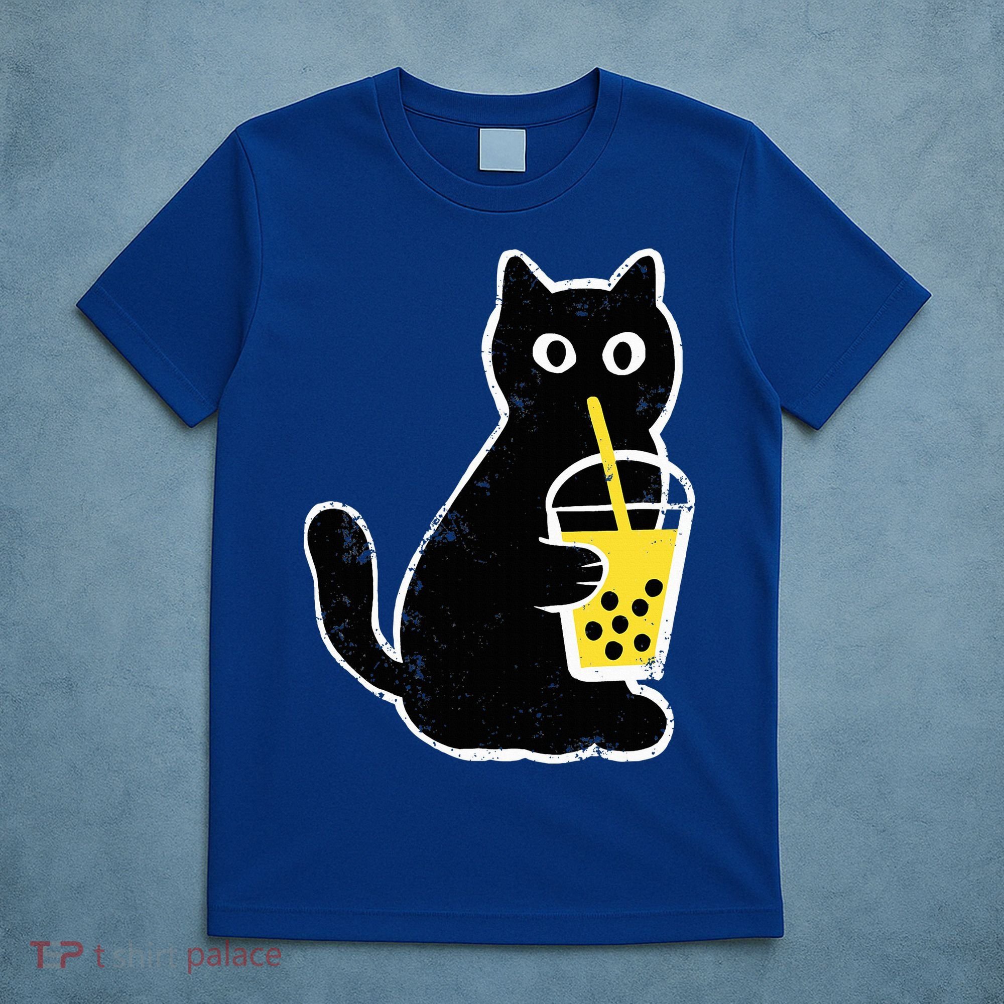 Cat Boba Funny Anime Japanese T-Shirt