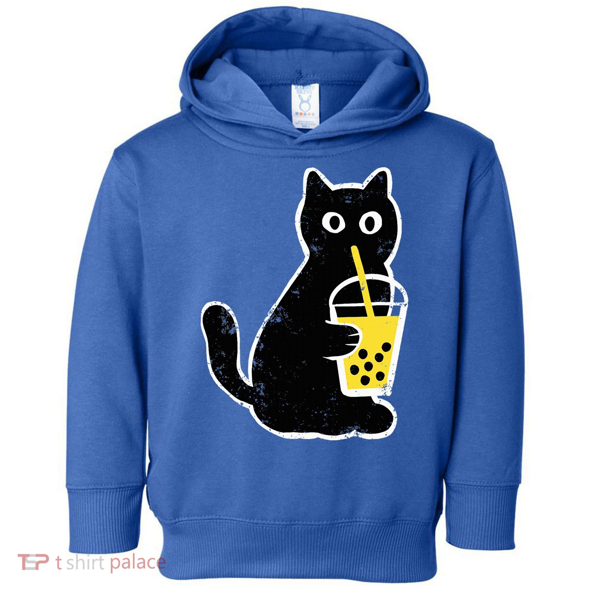 Cat Boba Funny Anime Japanese Toddler Hoodie