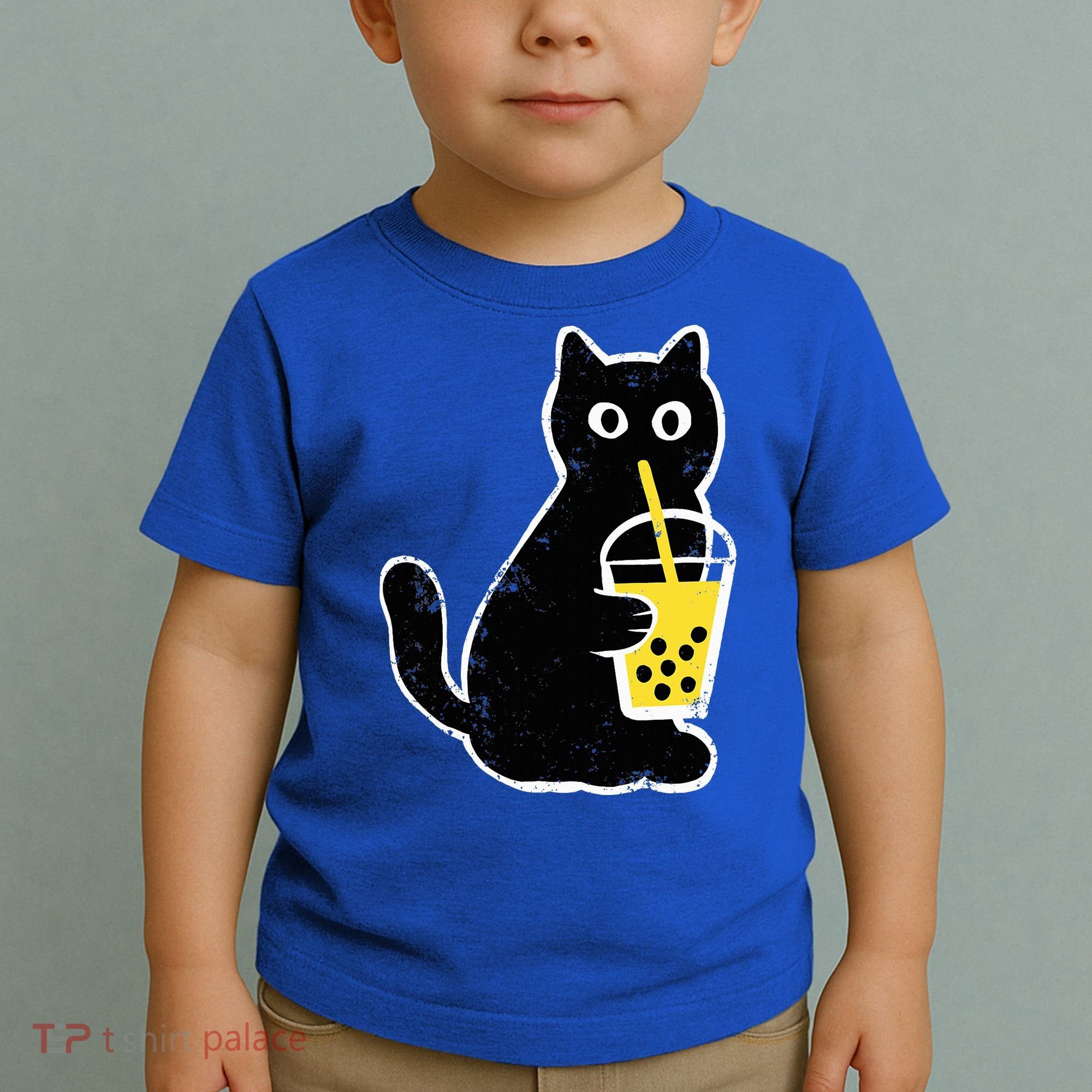 Cat Boba Funny Anime Japanese Toddler T-Shirt