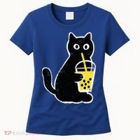 Cat Boba Funny Anime Japanese Women's T-Shirt thumb 0