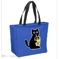Cat Boba Funny Anime Japanese Tote Bag thumb 2