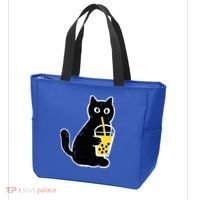 Cat Boba Funny Anime Japanese Tote Bag thumb 3
