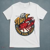 Crawfish Boil Funny Suck Itself Bayou Cajun Seafood Festival T-Shirt thumb 5