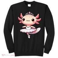 Cute Ballerina Funny Ballet Cute Axolotl Funny Dance Sweatshirt thumb 0