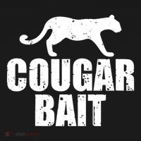 Cougar Bait Funny Gift Cougar Hunting Fishing Dirty Joke Gift Women's Hoodie thumb 2