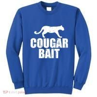 Cougar Bait Funny Gift Cougar Hunting Fishing Dirty Joke Gift Sweatshirt thumb 0