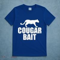 Cougar Bait Funny Gift Cougar Hunting Fishing Dirty Joke Gift T-Shirt thumb 5