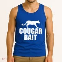 Cougar Bait Funny Gift Cougar Hunting Fishing Dirty Joke Gift Tank Top thumb 3