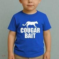 Cougar Bait Funny Gift Cougar Hunting Fishing Dirty Joke Gift Toddler T-Shirt thumb 2