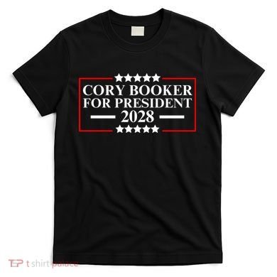 Cory Booker For President 2028 T-Shirt