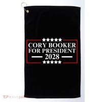 Cory Booker For President 2028 Golf Towel thumb 0