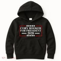 Cory Booker For President 2028 Kids Hoodie thumb 0