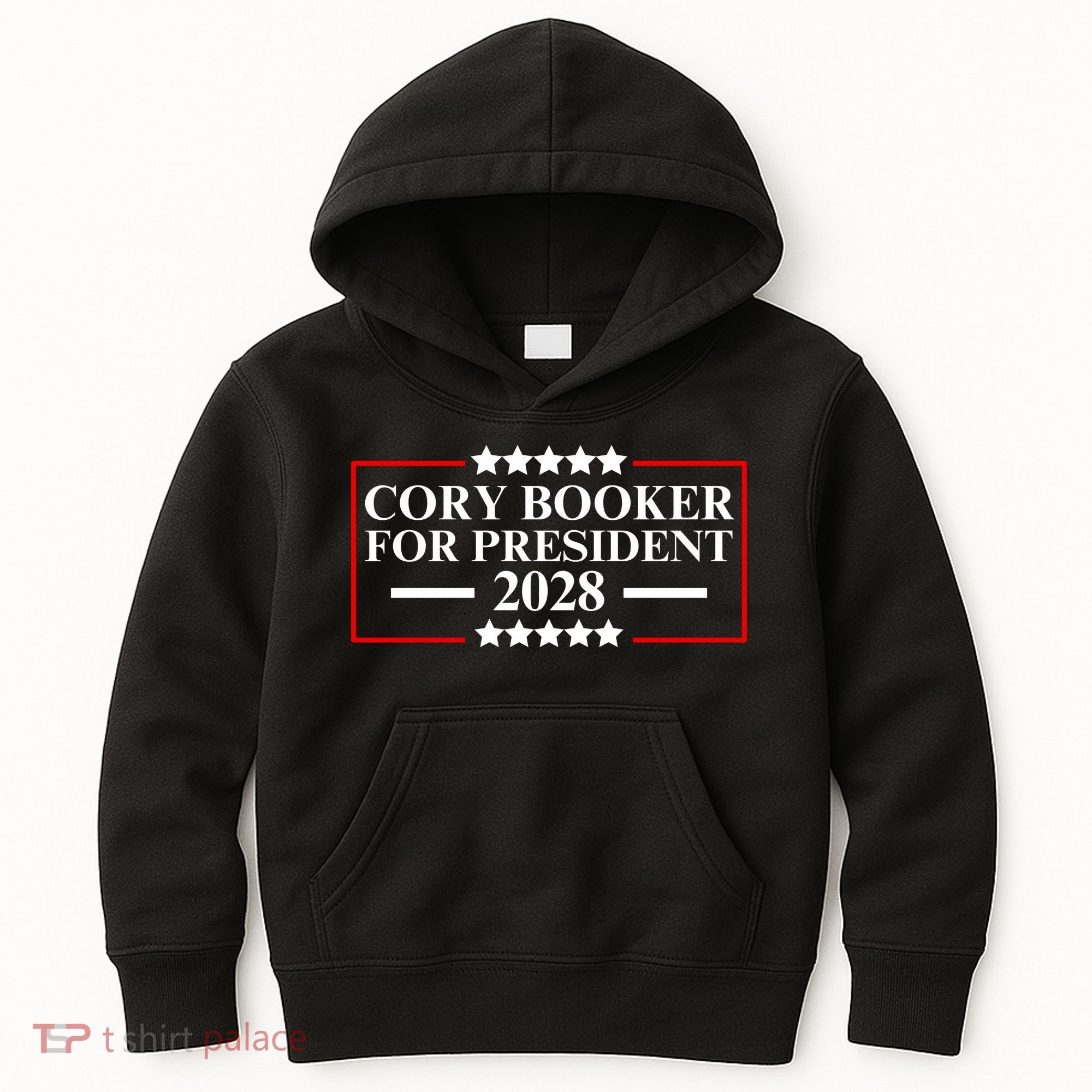Cory Booker For President 2028 Kids Hoodie