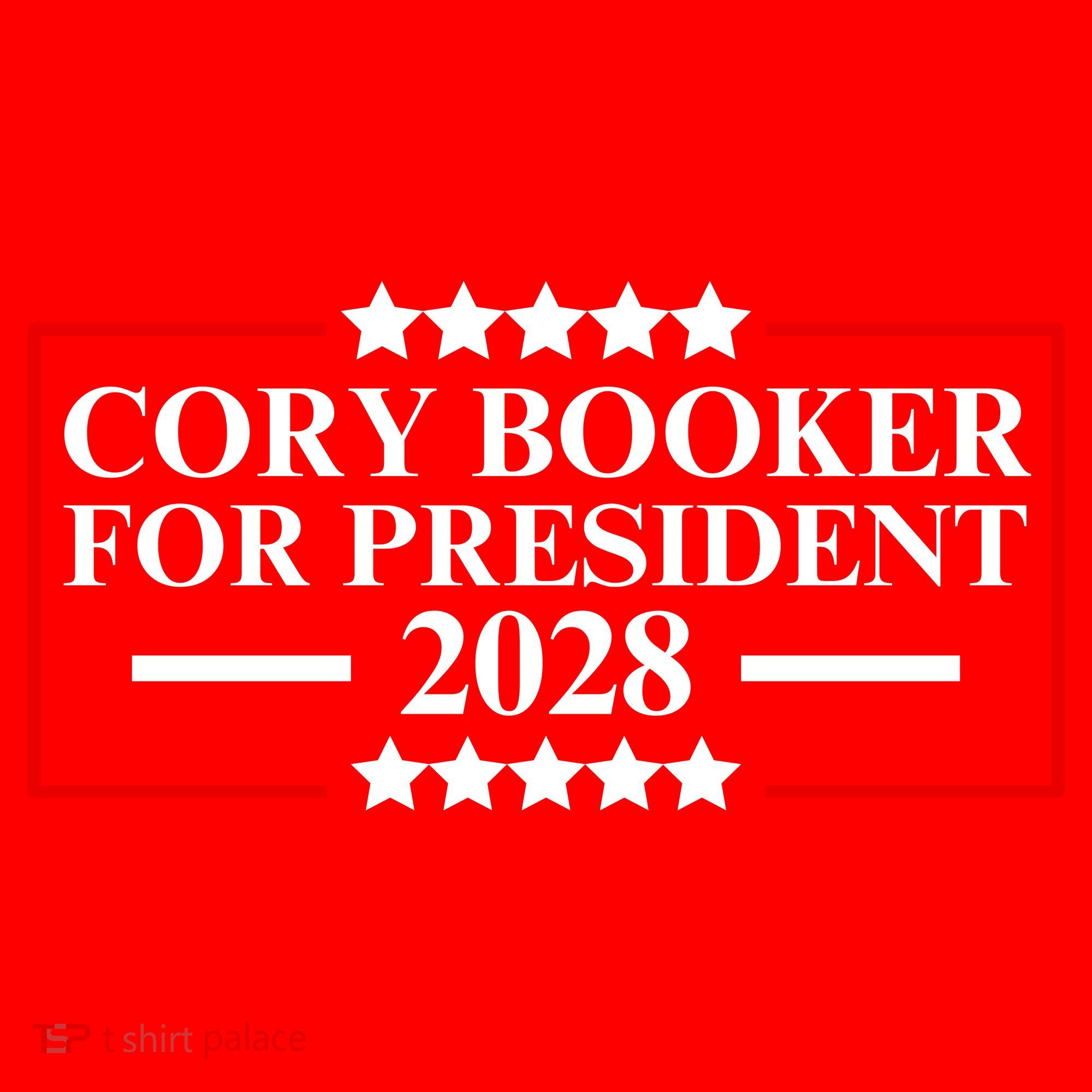 Cory Booker For President 2028 Santa Hat