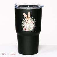 Cute Bunny Floral Happy Easter Tumbler thumb 0