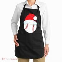 Christmas Baseball For Ball Santa Apron thumb 2
