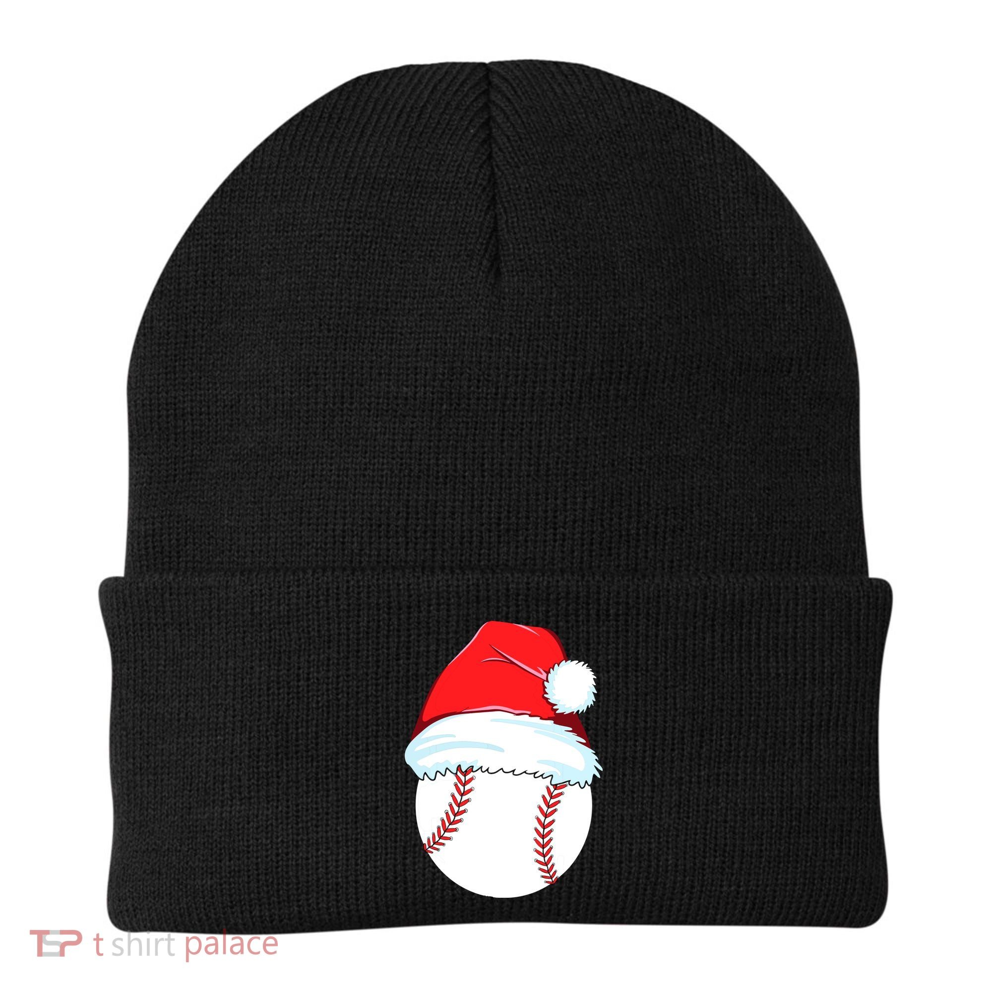 Christmas Baseball For Ball Santa Beanie