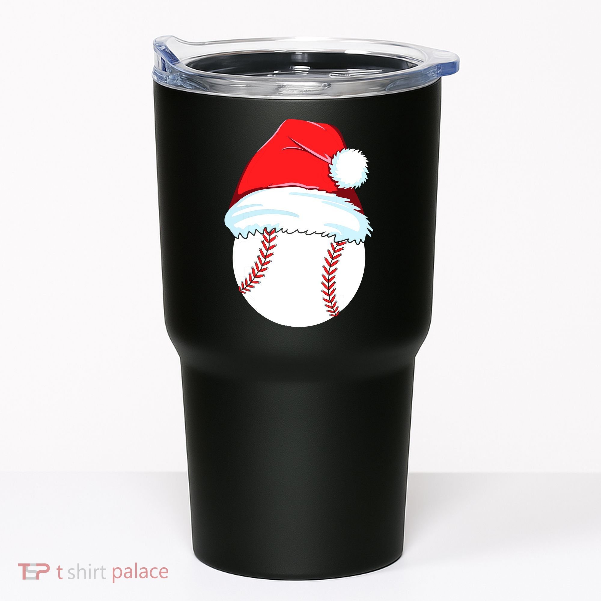 Christmas Baseball For Ball Santa Tumbler