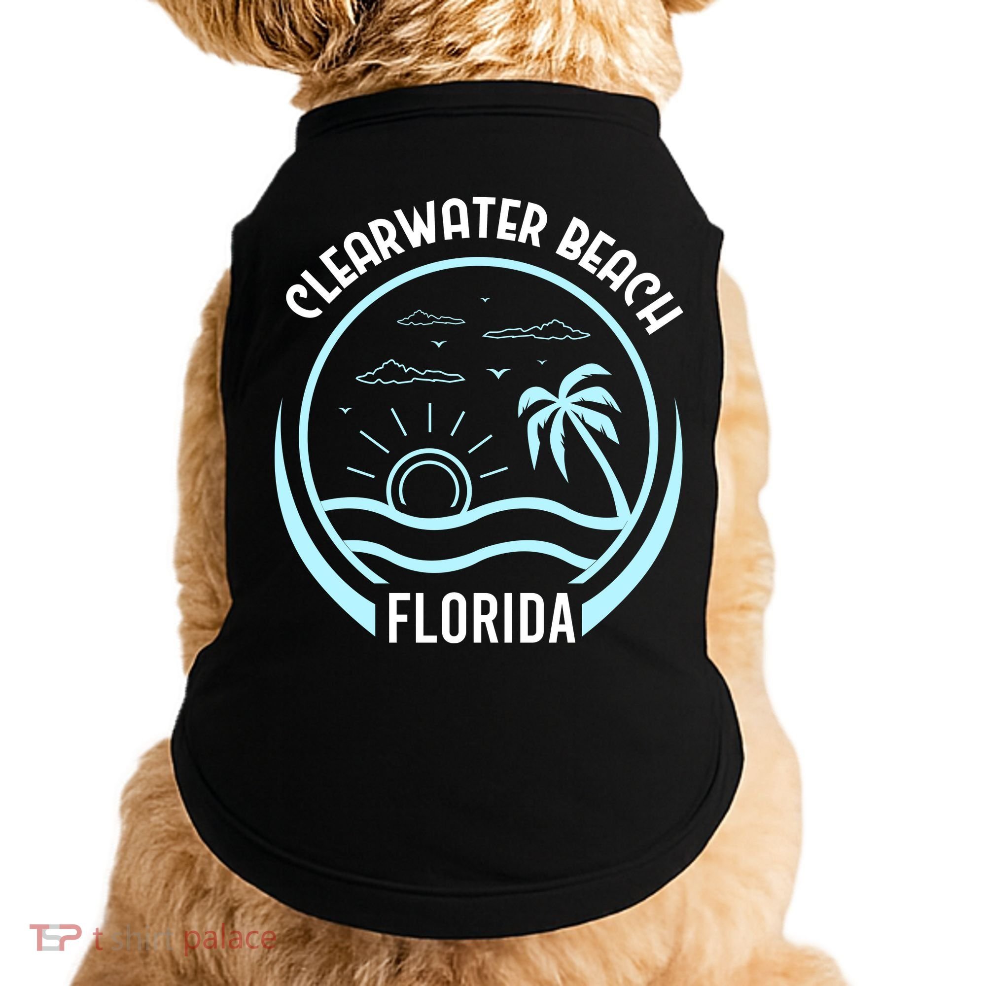 Clearwater Beach Florida Doggie Tank