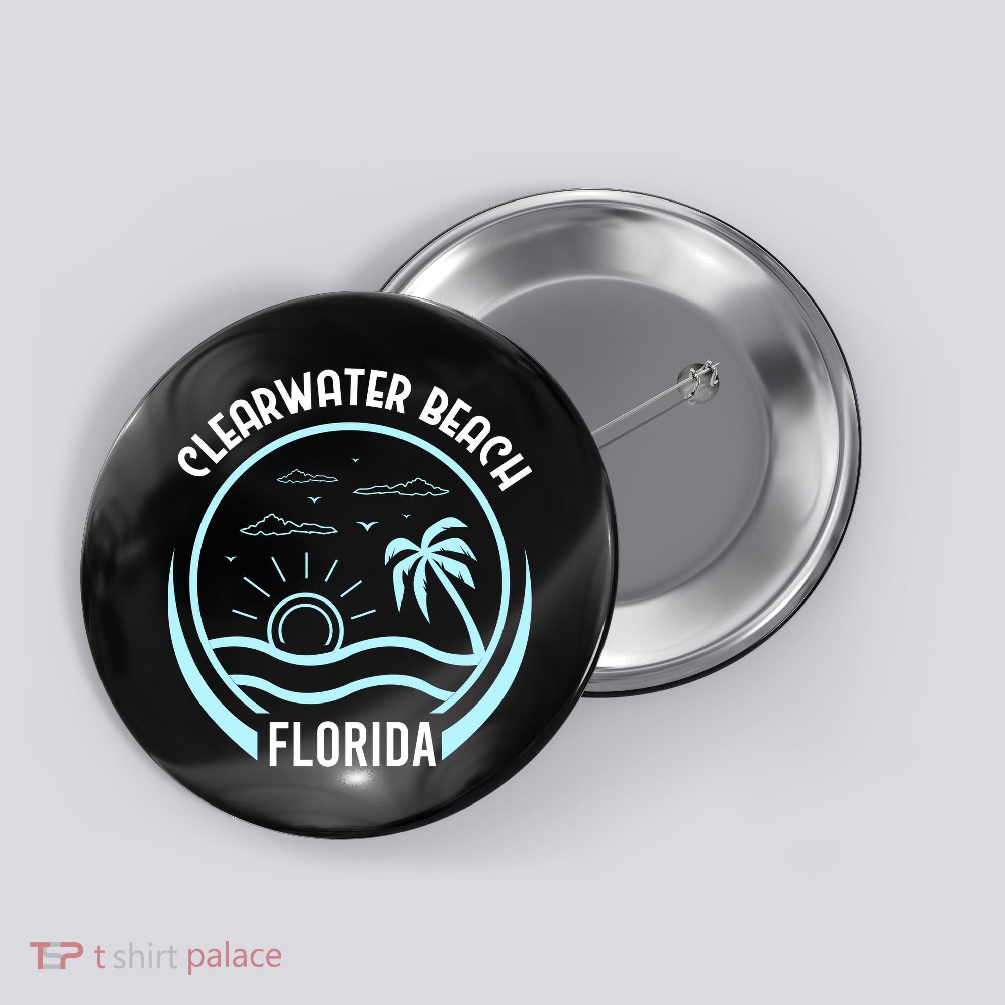 Clearwater Beach Florida Button