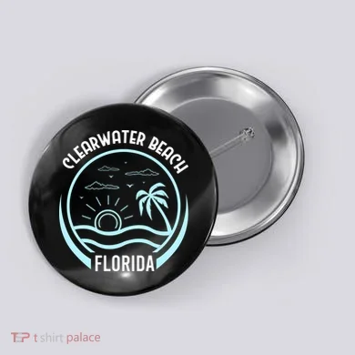 Clearwater Beach Florida Button