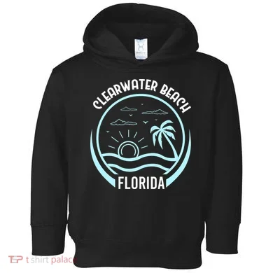 Clearwater Beach Florida Toddler Hoodie