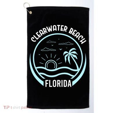 Clearwater Beach Florida Golf Towel