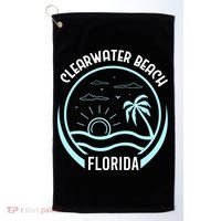 Clearwater Beach Florida Golf Towel thumb 0